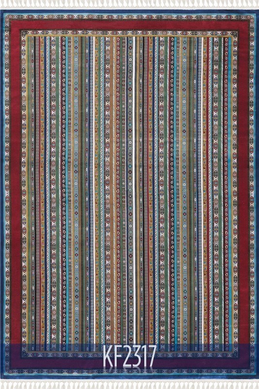 WoolknotWOOLKNOT HALI KAFTAN KF2317 LACİVERT_BORDO