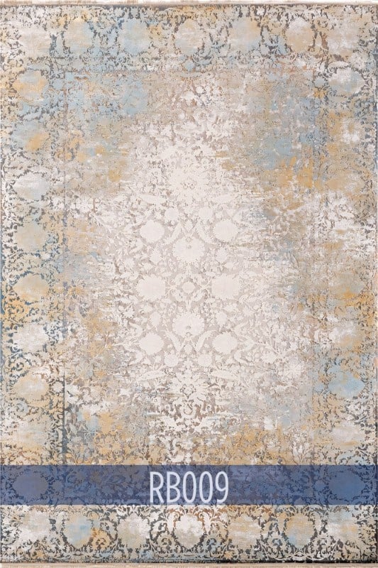 WoolknotWOOLKNOT HALI RUBY RB009 CREAM_BLUE