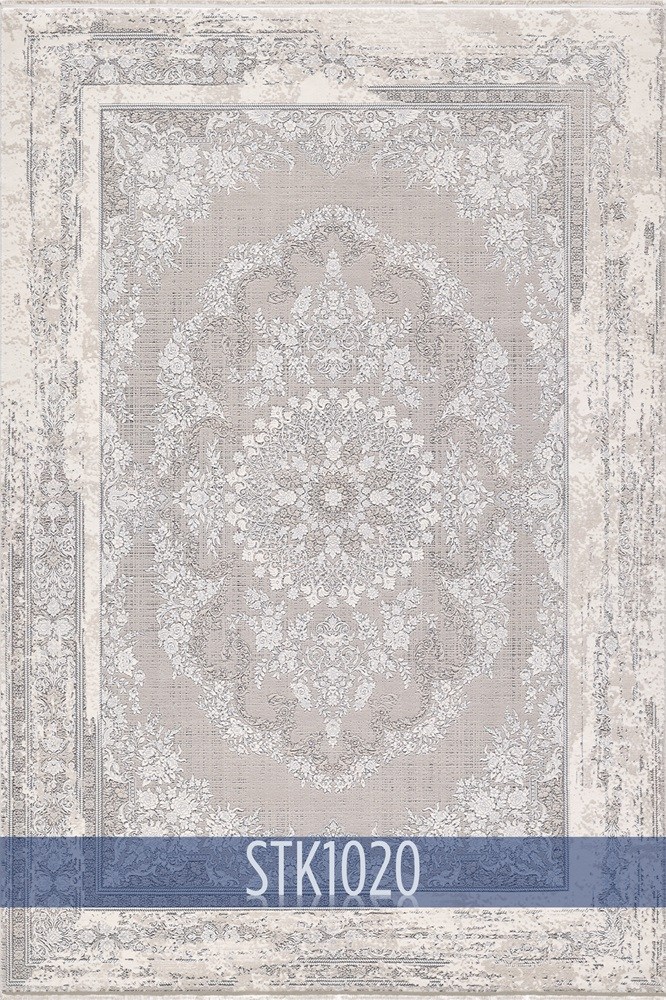 WoolknotWOOLKNOT HALI STARK STK1020 KREM_VİZON