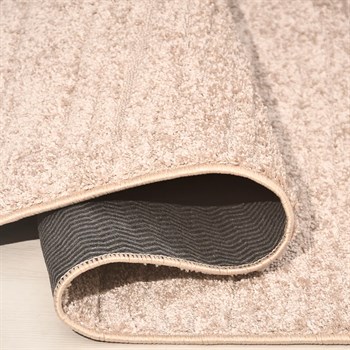 MODA- KAHVE - Yumuşak Dokulu Halı Yolluk %100 Polyester - Kaymaz Taban - Yıkanabilir - Özel Ölçü - Uygun Fiyat