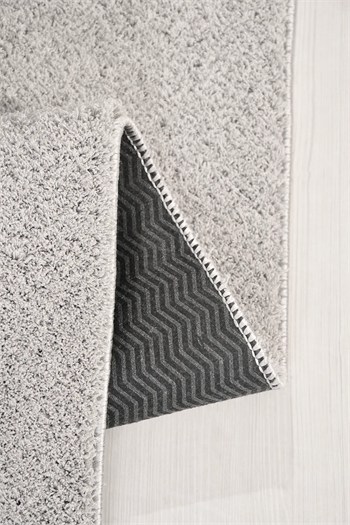 Mars-Gri-Premium Kadifemsi Halı Oturma Odası-Salon-Mutfak-Kaymaz Taban -Yıkanabilir-Modern