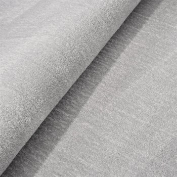 POLY Peluş Halı-Gri- Salon-Mutfak-Antre-Oturma Odası-Yumuşak-Kaymaz Taban-Yıkanabilir–Modern-Uygun Fiyat