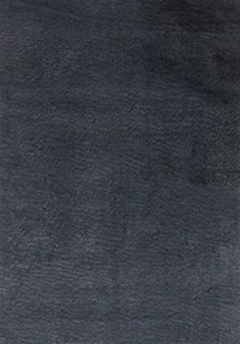 Tavşan Poly Peluş Halı -Antrasit-  Yüksek Kalite-Ekstra Yumuşak - Kaymaz Özel Tabanlı - Özel Ölçü