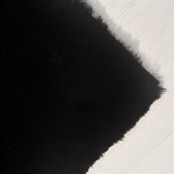Tavşan Poly Peluş Halı -Siyah- Yüksek Kalite-Ekstra Yumuşak - Kaymaz Özel Tabanlı - Özel Ölçü