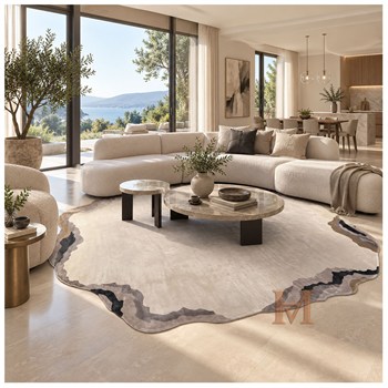 PERA LUSSO RİVA AMORF 9387 GRİ GOLD