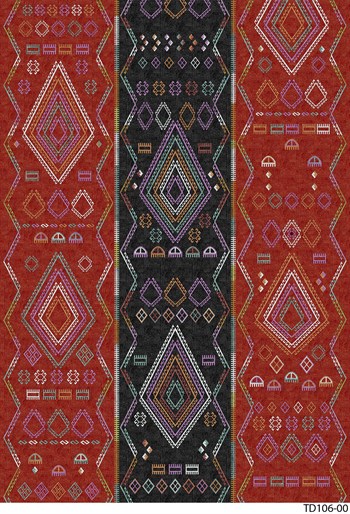 Elena DijiMod Baskı TD106 00