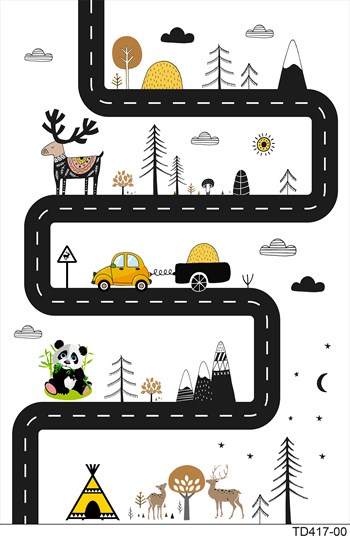 Elena DijiMod Baskı TD417 00