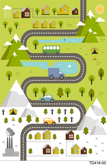 Elena DijiMod Baskı TD418 00