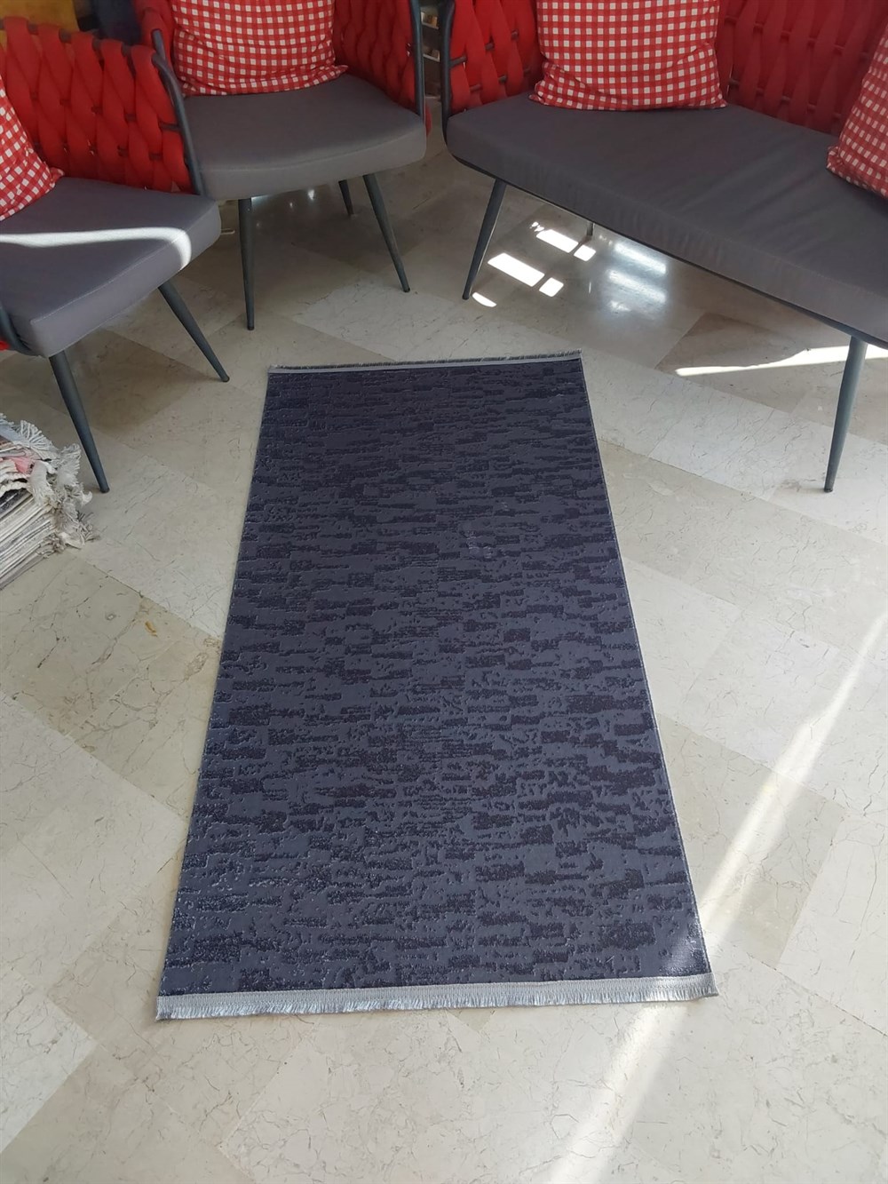 ELENA    HALI  KESME RULO YOLLUK  E4336 GRİ