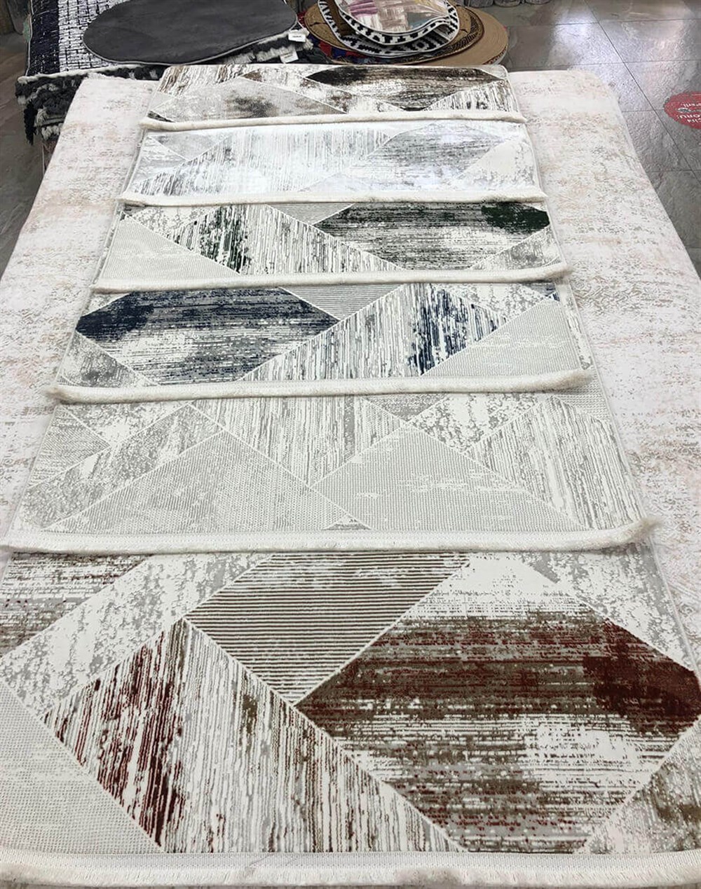 ELENA HALI ZEN 1033 GRİ