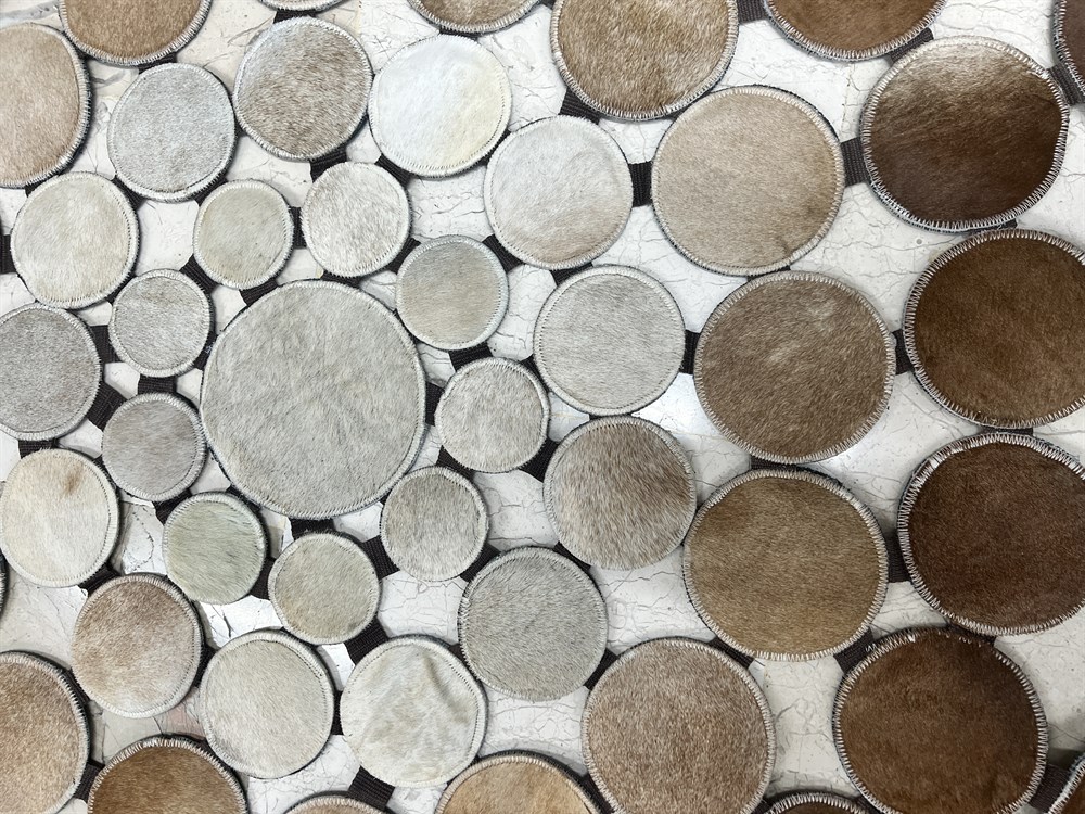 HAKİKİ PATCHWORK DERİ HALI STYLE ST 01