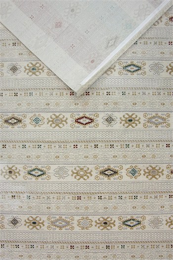 Kashe Halı Solid 8610 Multi Kesme Rulo Yolluk