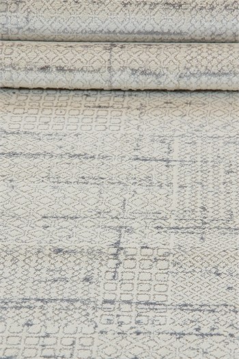Kashe Halı Solid 8613 Gri Kesme Rulo Yolluk