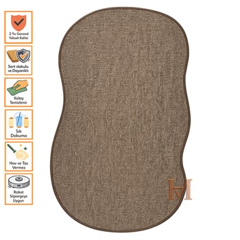 PERA LUSSO SİSAL JUDY JD03 KAHVE CANVAS3