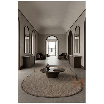 PERA LUSSO SİSAL JUDY JD03 KAHVE CANVAS3