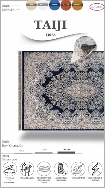 Klasik Salon Halısı TAIJI TJ07A