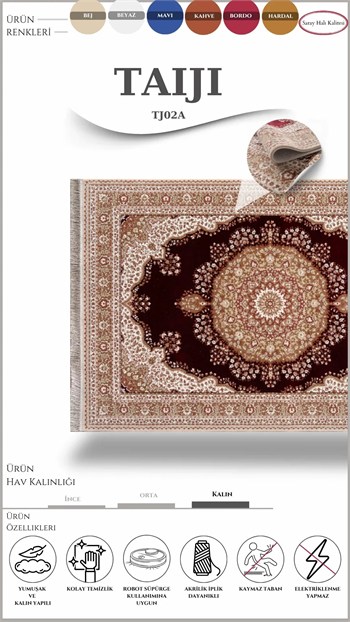 Klasik Salon Halısı TAIJI TJ02A