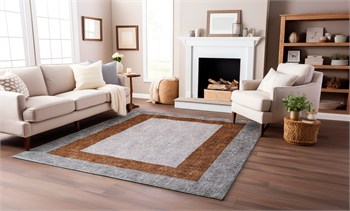 Modern ve Klasik Desenli Salon Halısı ROSADA RS07B