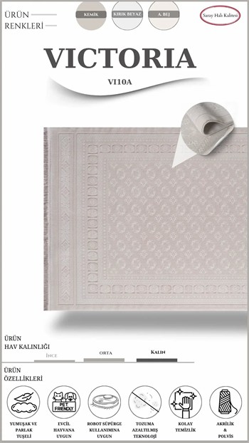 Salon ve Oturma Odası Halısı VICTORIA VI10A