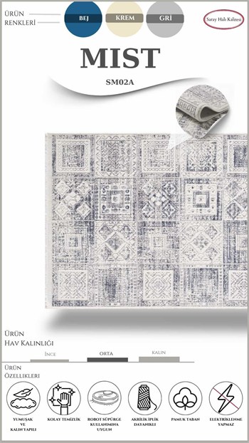 SARAY MİST SM02A DİKDÖRTGEN