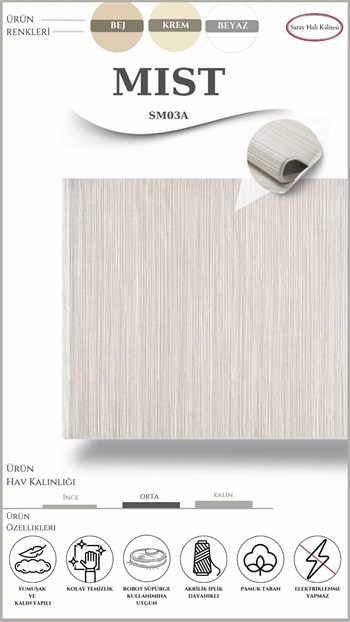 SARAY MİST SM03A DİKDÖRTGEN