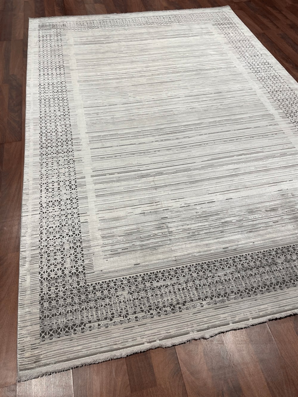 WOOLKNOT HALI BRIGHT M504A KREM GRİ