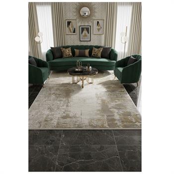 WOOLKNOT HALI CRAFT 1004G KREM GRİ  