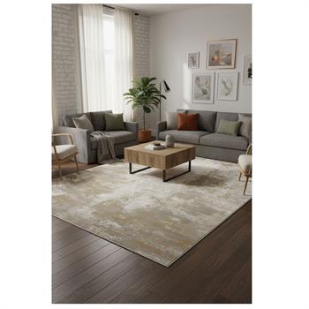 WOOLKNOT HALI CRAFT 1004G KREM GRİ  