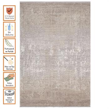 WOOLKNOT HALI CRAFT M472D KREM BEJ