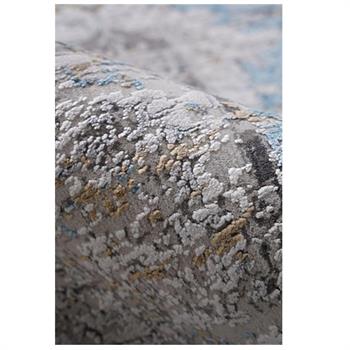WOOLKNOT HALI CRAFT MT002 GRİ MAVİ