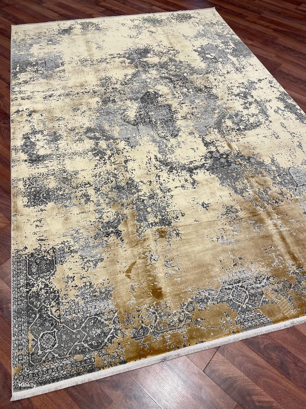 WOOLKNOT HALI CRAFT MT168 KREM GOLD