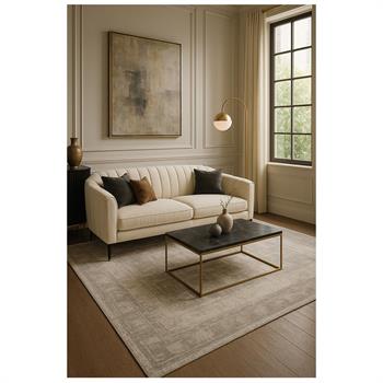 WOOLKNOT HALI CRAFT MT177 KOYU GRİ KAHVE