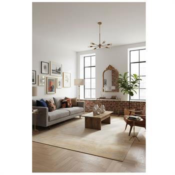 WOOLKNOT HALI CRAFT ME79F KREM BEJ