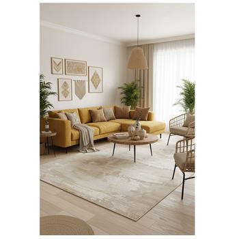 WOOLKNOT HALI CRAFT ME84F KREM BEJ