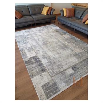 WOOLKNOT HALI CRAFT M426A KOYU GRİ GRİ