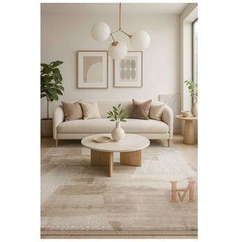 WOOLKNOT HALI CRAFT MD46F KREM BEJ