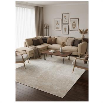 WOOLKNOT HALI CRAFT ME84F KREM BEJ