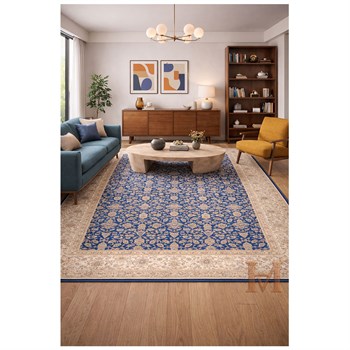 WOOLKNOT HALI ROYAL RYL03 LACİVERT