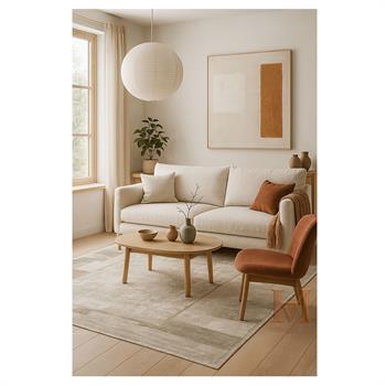 WOOLKNOT HALI CRAFT M426G KREM GRİ