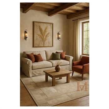 WOOLKNOT HALI CRAFT M426G KREM GRİ