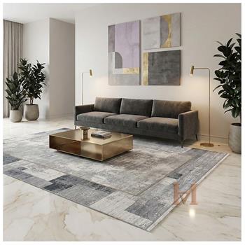 WOOLKNOT HALI CRAFT M426A KOYU GRİ GRİ