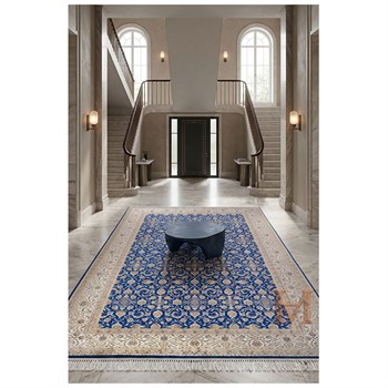 WOOLKNOT HALI ROYAL RYL03 LACİVERT