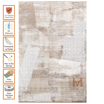 WOOLKNOT HALI CRAFT MD46F KREM BEJ