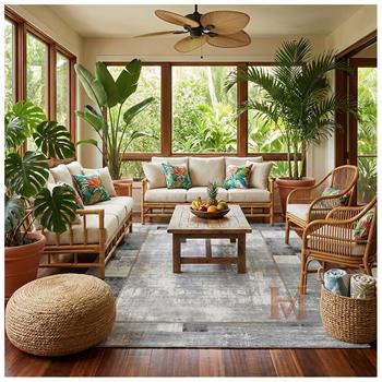 WOOLKNOT HALI CRAFT M426A KOYU GRİ GRİ