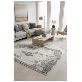 WOOLKNOT HALI CRAFT ME84A KREM ANTRASİT