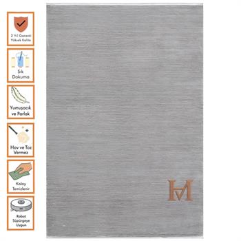 WOOLKNOT HALI FLAT M352I AÇIK GRİ