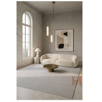 WOOLKNOT HALI FLAT M352I AÇIK GRİ