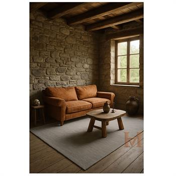 WOOLKNOT HALI FLAT M352I AÇIK GRİ