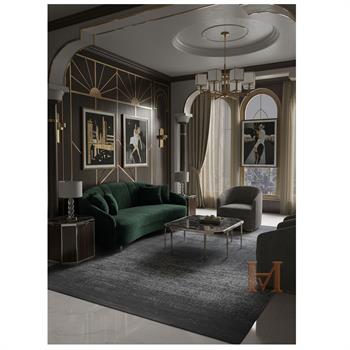 WOOLKNOT HALI FLAT M497A KREM ANTRASİT