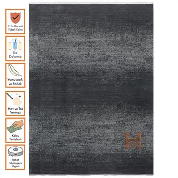 WOOLKNOT HALI FLAT M497A KREM ANTRASİT